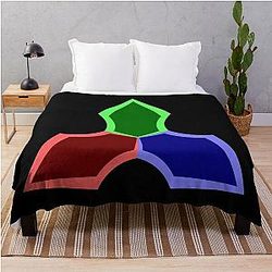 Slay The Spire Key Minimalistic Design Throw Blanket