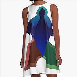 Slay the Spire Trend A-Line Dress T-Shirt Niche Sticker