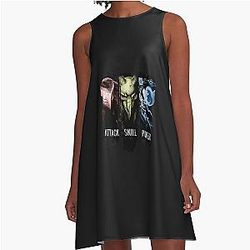 Ascension Slay the Spire A-Line Dress