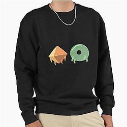 Slay the Spire Donut and Decal Sticker Pullover Sweatshirt