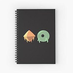 Slay the Spire Donut Sticker Spiral Notebook