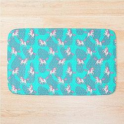 Slow Horses Equestrian Sports Lover Gift Bath Mat