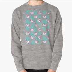 Slow horse lover equestrian sports gift Pullover Sweatshirt