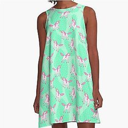 Slow Funny Equestrian Sports Lover Gift A-Line Dress
