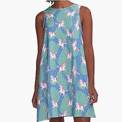 Slow horses lover Equestrian Gift A-Line Dress