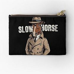 Funny Slow Horses Spy Agent Zipper Pouch