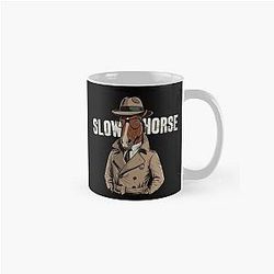 Funny Horses Spy MI5 Agent Classic Mug