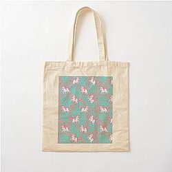 Slow Horses Equestrian Gift Cotton Tote Bag