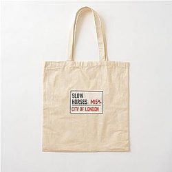 Slow Horses Cotton Tote Bag