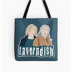 Slow Horses - Diana Taverner and Catherine Standish All Over Print Tote Bag