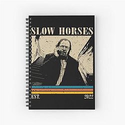 Retro Slow Horses Series Notebook
