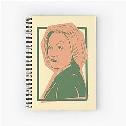 Diana Taverner Slow Horses Spiral Notebook