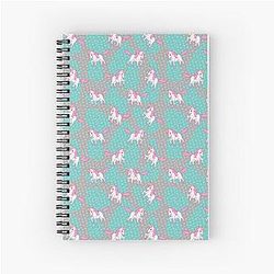Slow Horses Equestrian Sports Gift Spiral Notebook