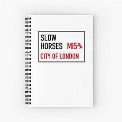 Slow Horses London Spiral Notebook