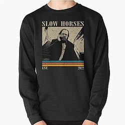 Retro Horse Series Pullover Sweatshirt
