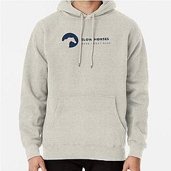 Slow Horses Make Glue Pullover Hoodie