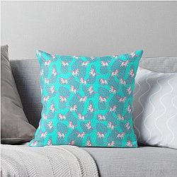 Slow Horse Lover Equestrian Sports Gift Throw Pillow