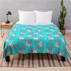 Equestrian Sports Love Gift Throw Blanket