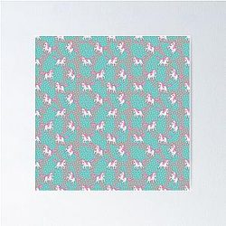 Slow Funny Horse Lover Equestrian Sports Gift Poster
