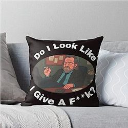 Slow Horses: Jackson Lamb Adult Humour TV Show Throw Pillow