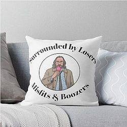 Slow Horses TV Show Throw Pillow with Adult Humour