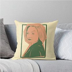 Diana Taverner - Slow Horses Throw Pillow