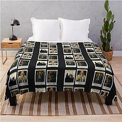 Slow Horses T Shirt Throw Blanket