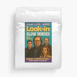 La Look In: Slow Horses Duvet Cover
