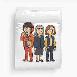 Superspy's Slow Horses Duvet Cover