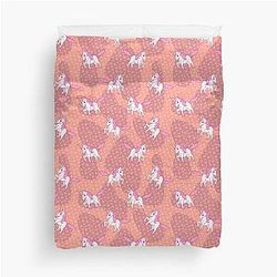 Slow Horses Equestrian Sports Gift Duvet Cover