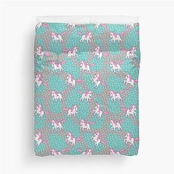Slow Horses Funny Horse Lover Equestrian Sports Gift Duvet Cover