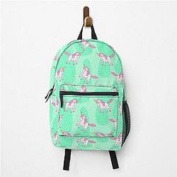 Slow horses humorous equestrian sports gift backpack