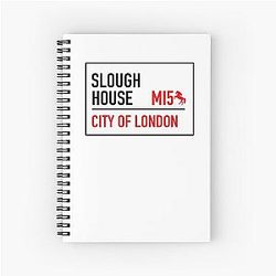 Slow Horses Slough House London Inspirations Notebook