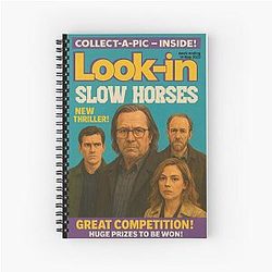 La Look In: Slow Horses Spiral Notebook