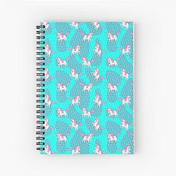 Slow Horse Lover Equestrian Sports Spiral Notebook