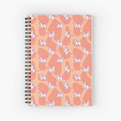 Slow Horses Funny Horse Equestrian Sports Gift Spiral Notebook