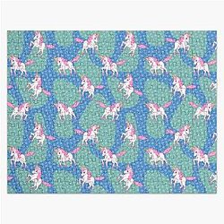 Slow funny horse lover equestrian sports Jigsaw Puzzle