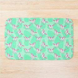 Slow Horses Funny Horse Lover Equestrian Sports Gift Bath Mat