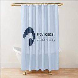 Slow Horses Make Great Glue Curtain