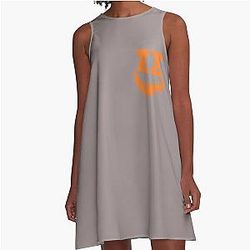 3 Black Dot A-Line Dress