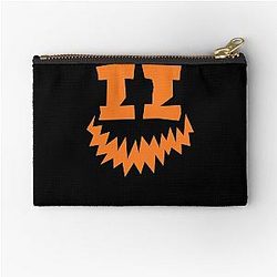 Halloween icon Smiley Zipper Pouch