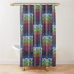 Smily Vintage Shower Curtain