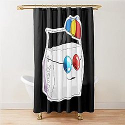Smiley Art Shower Curtain