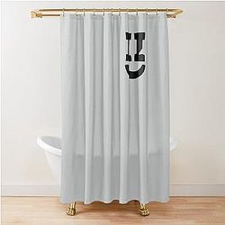 Smiley Merch Shower Curtain