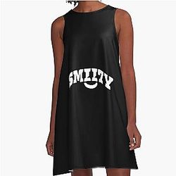 SmyHty HD Logo A-Line Dress