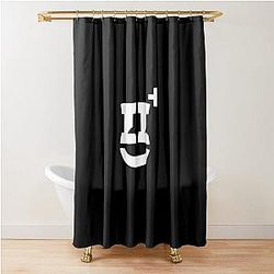 SMY HD Logo Shower Curtain