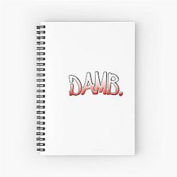 Simple Dam Book. Color Spiral Notebook