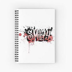 Smiley Craffiti Spiral Notebook