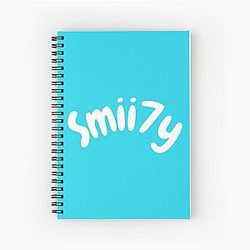 Smiley Merch Smile Spiral Notebook