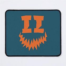 Smiley Merch Halloween Icon Mouse Pad